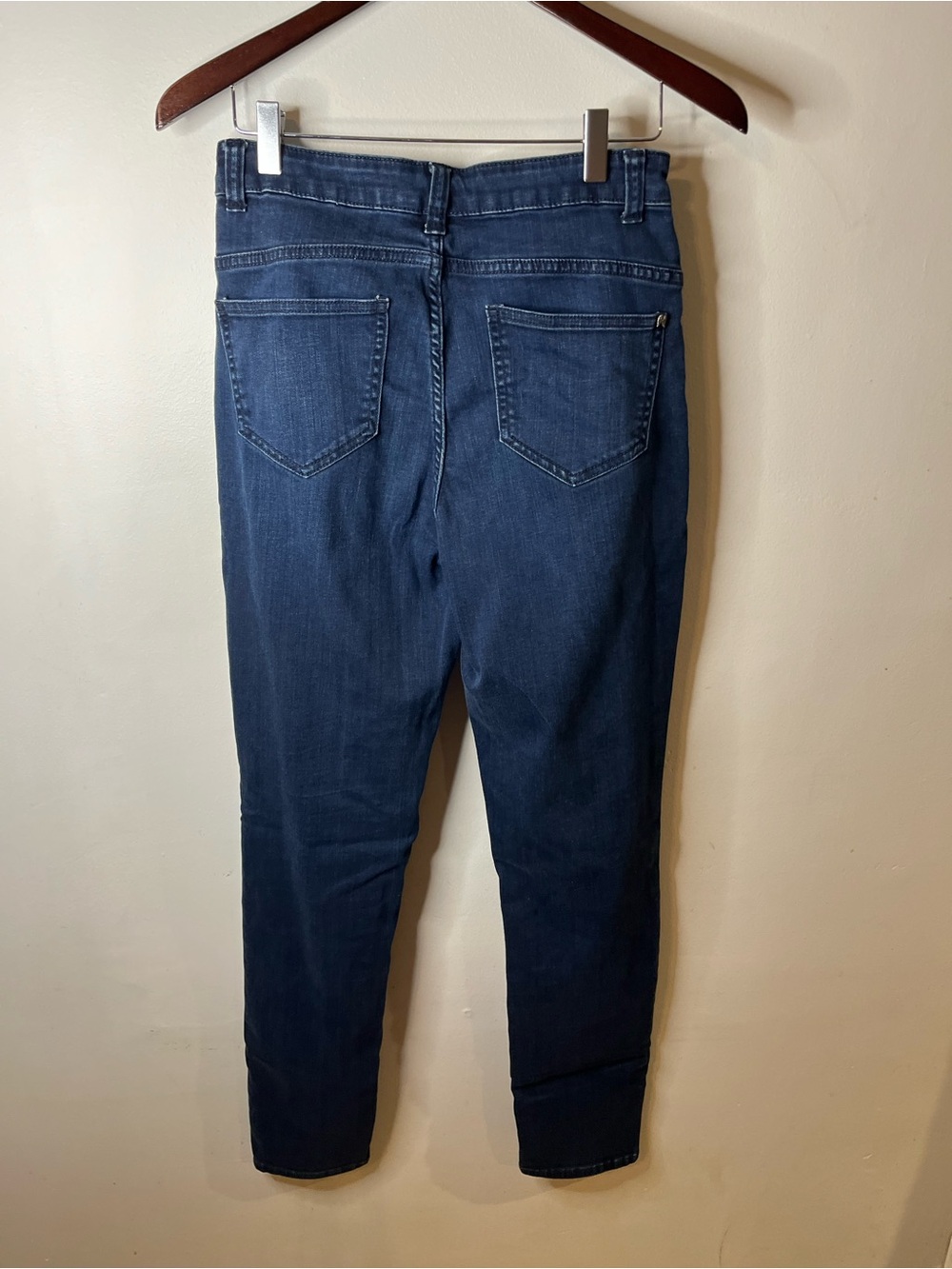 Victoria's Secret Dark Indigo High-Rise Jeans - Picture 4 of 8